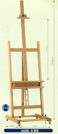 CABALLETE DE HAYA CON CREMALLERA, PLEGABLE