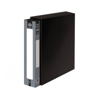 CARPETA 100 FUNDAS LOMO PERSONALIZABLE CON CAJA