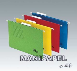 CARPETA COLGANTE VISIÓN SUPERIOR, EN COLOR (50 unidades)