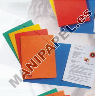 CARPETAS DE GOMAS SERIE RAINBOW (5 unidades)