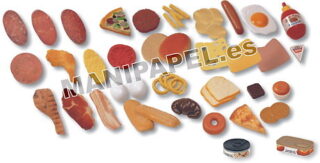 COMIDA RÁPIDA 52 PIEZAS
