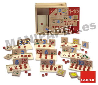 CONTAR DEL 1-10 95 PIEZAS