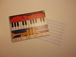 CUADERNO DE MÚSICA