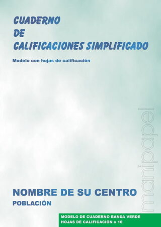 CUADERNO DE PROFESOR SIMPLIFICADO EN GRAPA