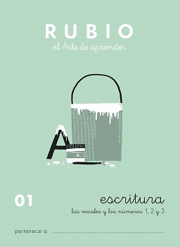 CUADERNOS RUBIO ESCRITURA DE 0 A 010
