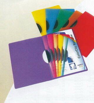DOSSIER CON CLIP EN COLOR (25 unidades)