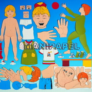 EL CUERPO Y LAS EXPRESIONES FACIALES (MAGNÉTICO, 3+)