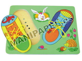 ENCAJE Y PASADOR ZAPATOS
