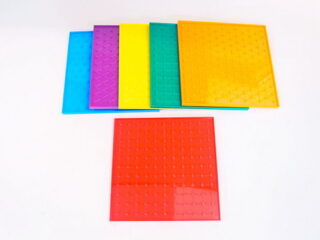 GEOPLANOS 23 CM. COLORES