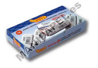 GOMA DE BORRAR WHITE (12 unidades)
