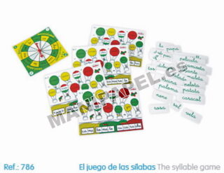 JUEGO DE LAS SÍLABAS