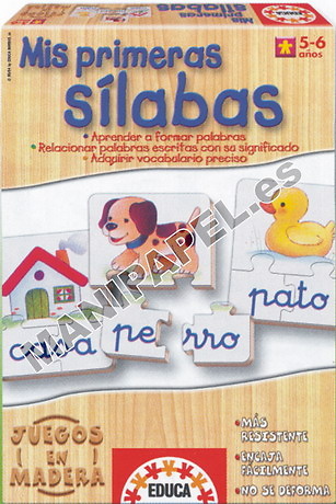 JUEGOS EN MADERA