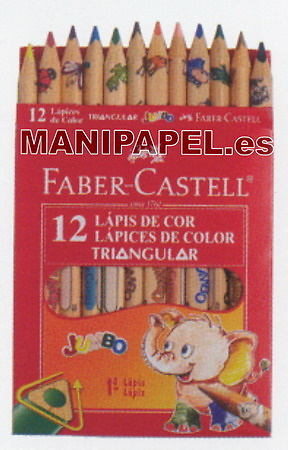 LÁPICES DE COLOR JUMBO NIÑOS