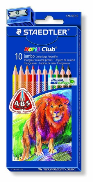 LÁPICES NORIS COLOR TRIPLUS JUMBO (12 unidades)