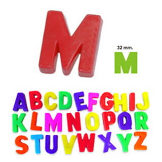 LETRAS MAGNÉTICAS MAYÚSCULAS 155 PIEZAS