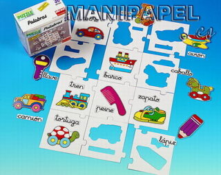MACRO PUZZLE PALABRAS (3+)