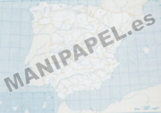 MAPA MUDO POLÍTICO BLANCO Y NEGRO (100 unidades)