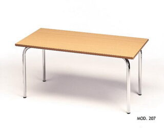 MESA RECTANGULAR INFANTIL MADERA - METAL 110x55 cm