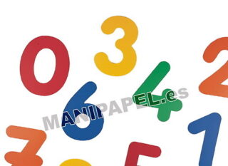NÚMEROS GIGANTES (10 unidades)