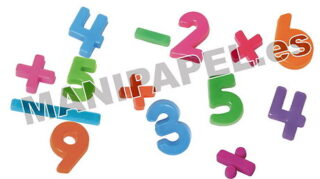 NÚMEROS MAGNÉTICOS (324 unidades)