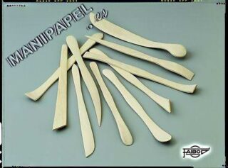 PALILLOS PARA MODELAR DE MADERA (10 unidades)