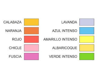 PAPEL DE COLORES INTENSOS A4 80 GR
