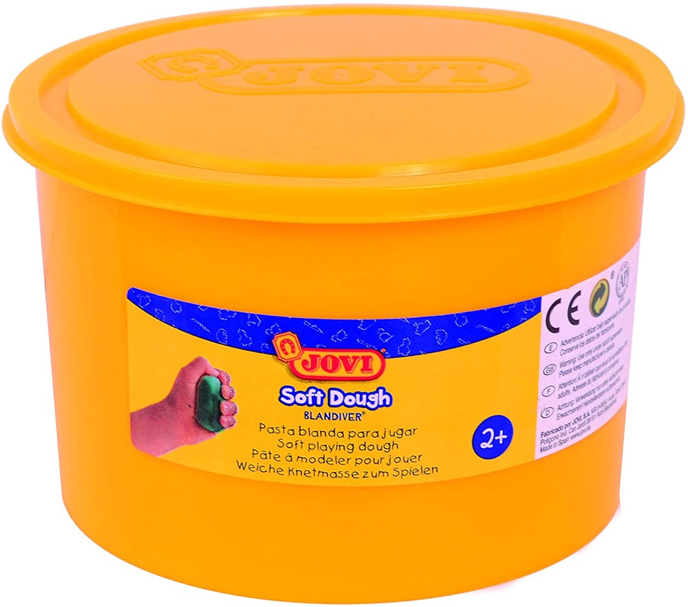 PASTA BLANDA SOFT DOUGH BLANDIVER BOTE 460 GR COLOR AMARILLO