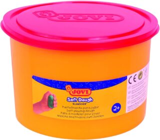 PASTA BLANDA SOFT DOUGH BLANDIVER BOTE 460 GR COLOR ROJO