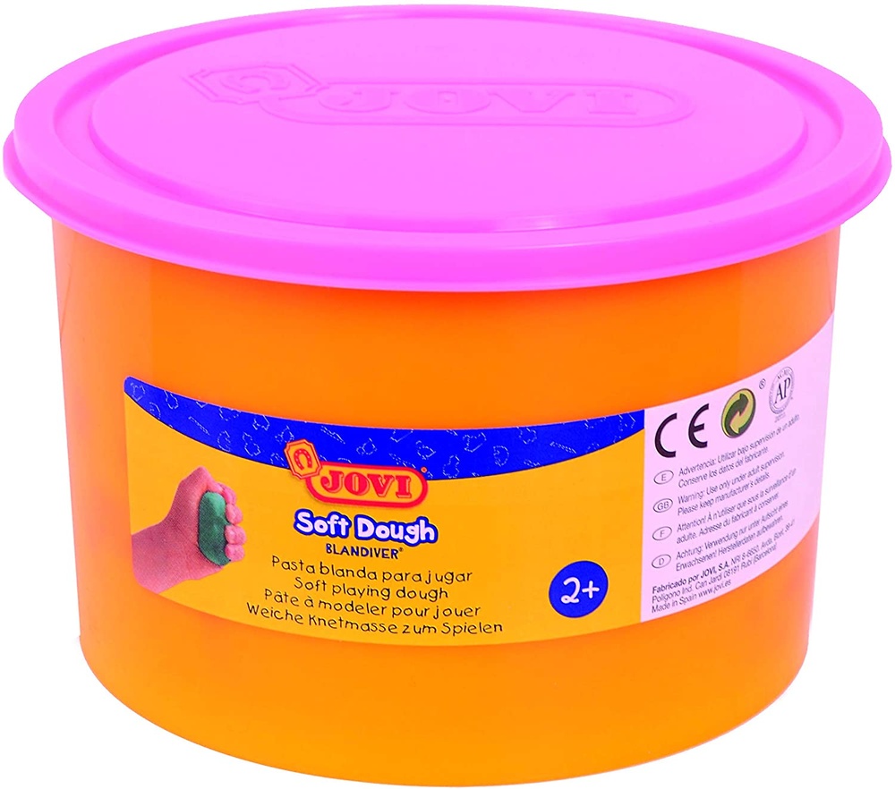 PASTA BLANDA SOFT DOUGH BLANDIVER BOTE 460 GR COLOR ROSA