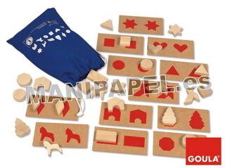 PERCEPCIÓN TÁCTIL PLANO 36 PIEZAS