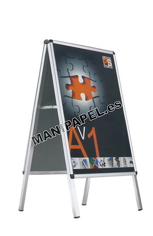 PORTAPÓSTERS DELTA MARCO ABATIBLE