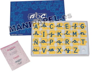 PUZZLE ABECEDARIO MAY/MINÚSC. 168 PIEZAS