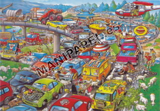 PUZZLE ATASCO 300 PIEZAS 8+ AÑOS