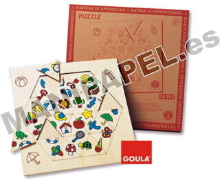PUZZLE HEXAGONAL 24 PIEZAS