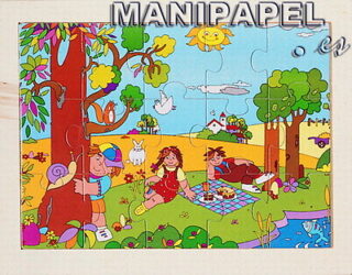 PUZZLES CON BANDEJA (3++) 15 PIEZAS