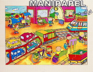 PUZZLES CON BANDEJA (3++) 35 PIEZAS