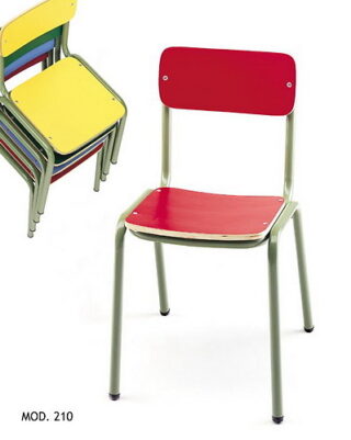 SILLA INFANTIL METAL - MADERA