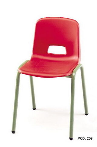 SILLA INFANTIL METAL - POLIPROPILENO