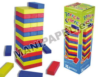 TORRE DE COLORES 48 PIEZAS
