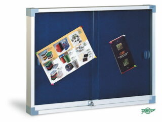 VITRINA PARA ANUNCIOS TAPIZADA